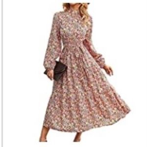 BTFBM Women Long Sleeve Fall Dress
